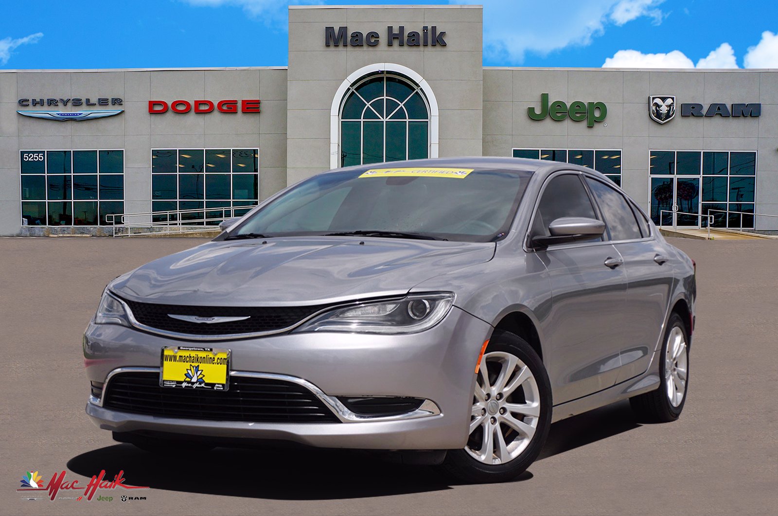 Pre-Owned 2015 Chrysler 200 Limited FWD 4dr Car